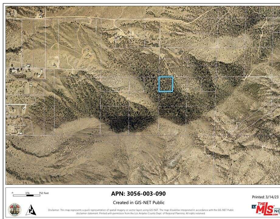 2.381 Acres of Land for Sale in Acton, California