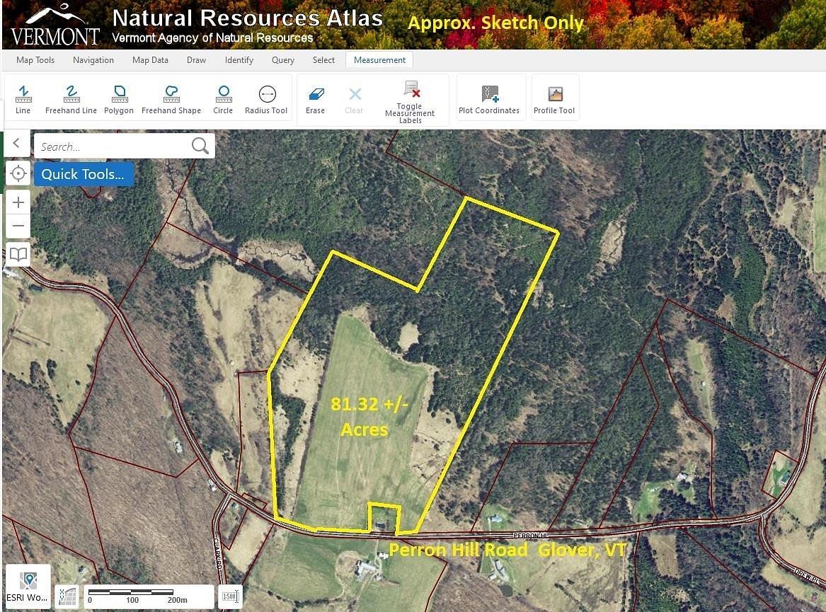81.3 Acres of Recreational Land for Sale in Glover, Vermont
