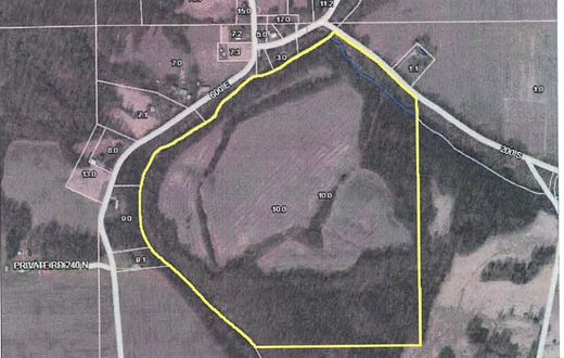 108 Acres of Agricultural Land for Sale in Butlerville, Indiana