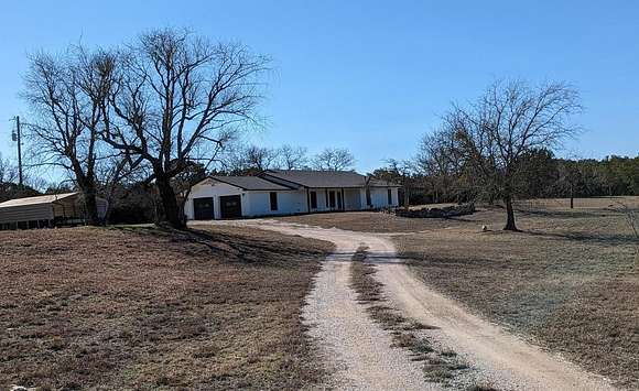 27 Acres of Land with Home for Lease in Burnet, Texas