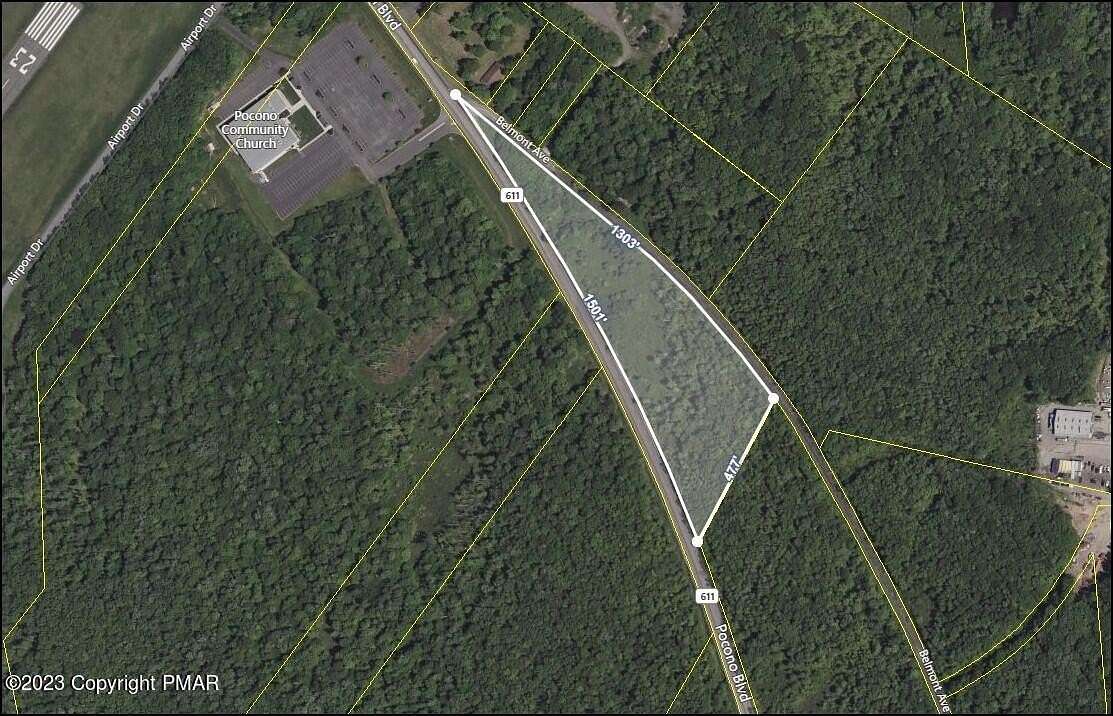 8.27 Acres of Commercial Land for Sale in Tobyhanna, Pennsylvania