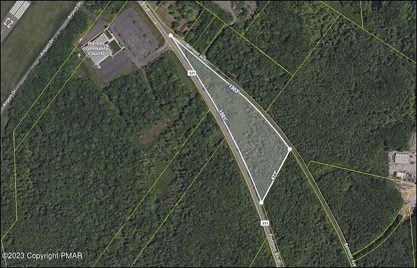 8.27 Acres of Commercial Land for Sale in Tobyhanna, Pennsylvania