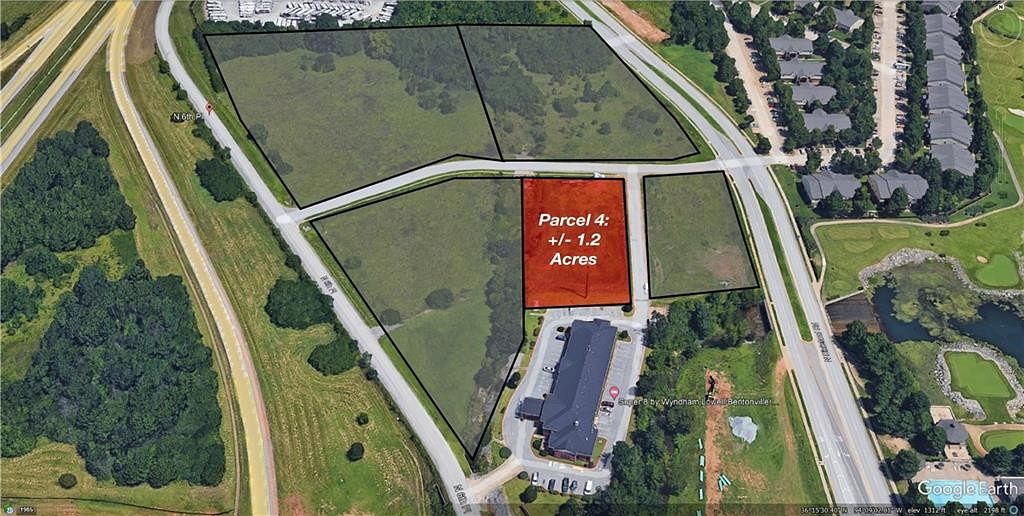 1.2 Acres of Commercial Land for Sale in Lowell, Arkansas