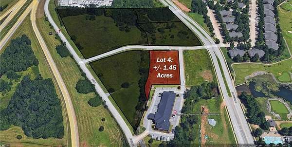 1.45 Acres of Commercial Land for Sale in Lowell, Arkansas