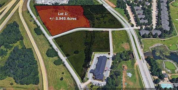 6 Acres of Commercial Land for Sale in Lowell, Arkansas
