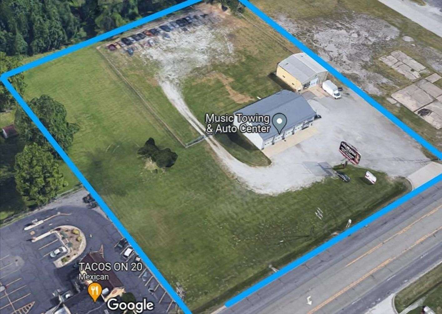 3 Acres of Improved Commercial Land for Sale in Michigan City, Indiana