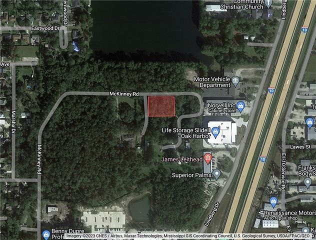 0.81 Acres of Commercial Land for Sale in Slidell, Louisiana