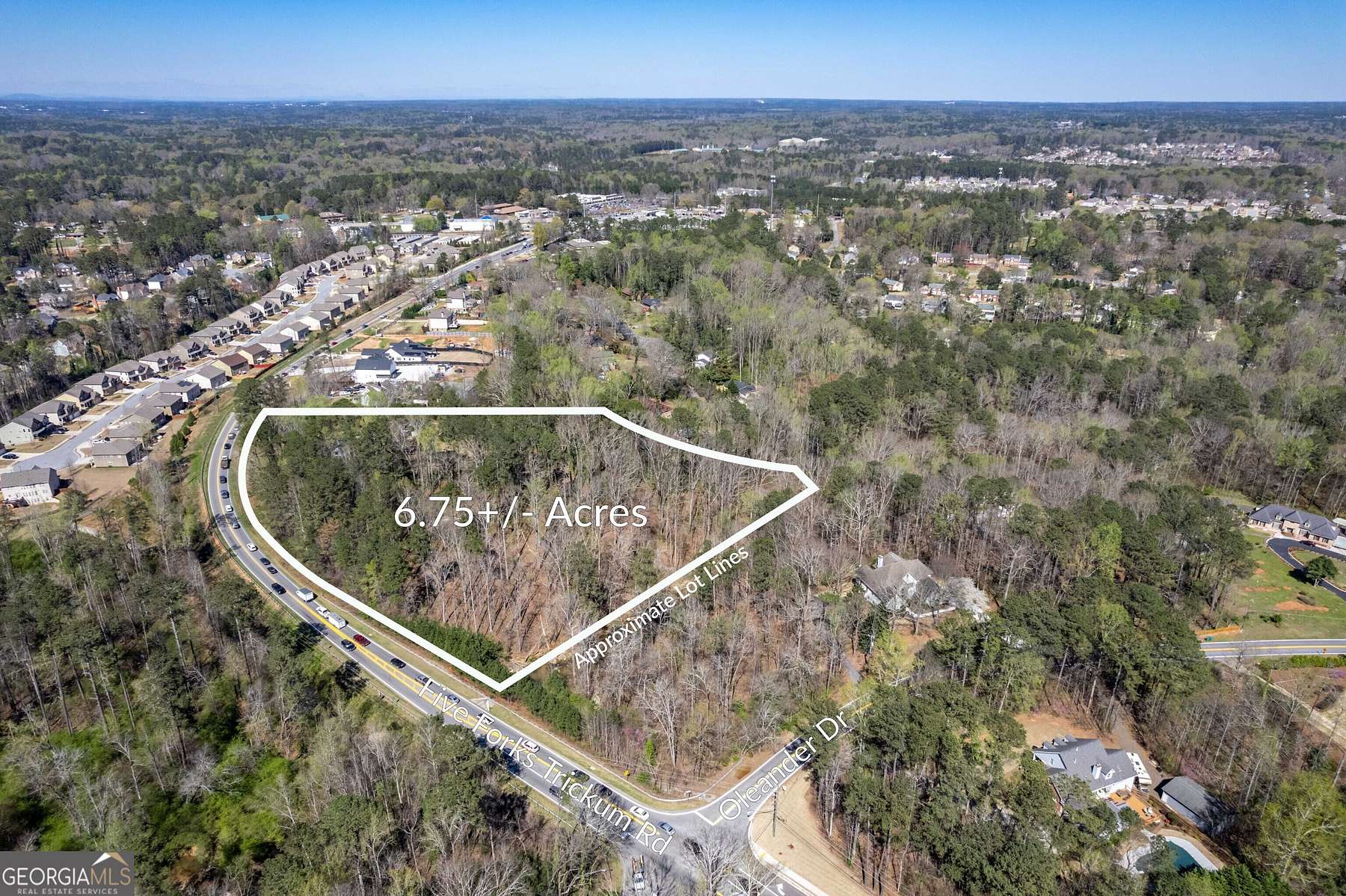 6.8 Acres of Residential Land for Sale in Lilburn, Georgia