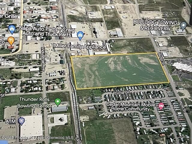 24.6 Acres of Commercial Land for Sale in Craig, Colorado