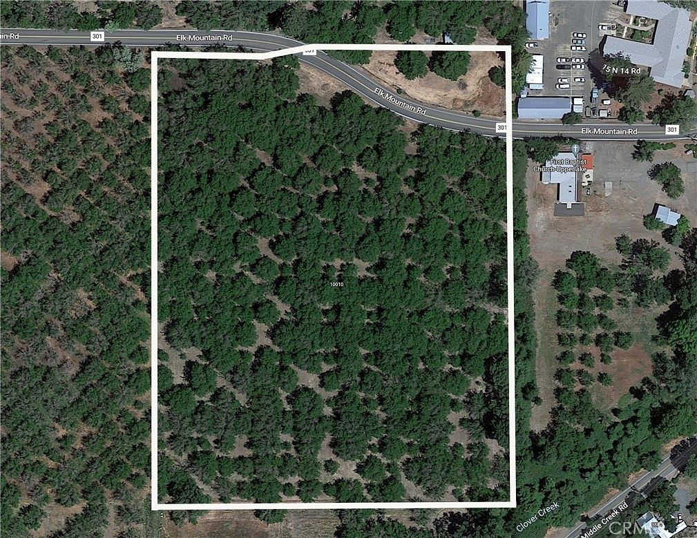 9.9 Acres of Residential Land for Sale in Upper Lake, California