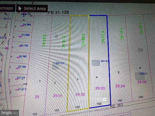 2.1 Acres of Residential Land for Sale in Frankford, Delaware