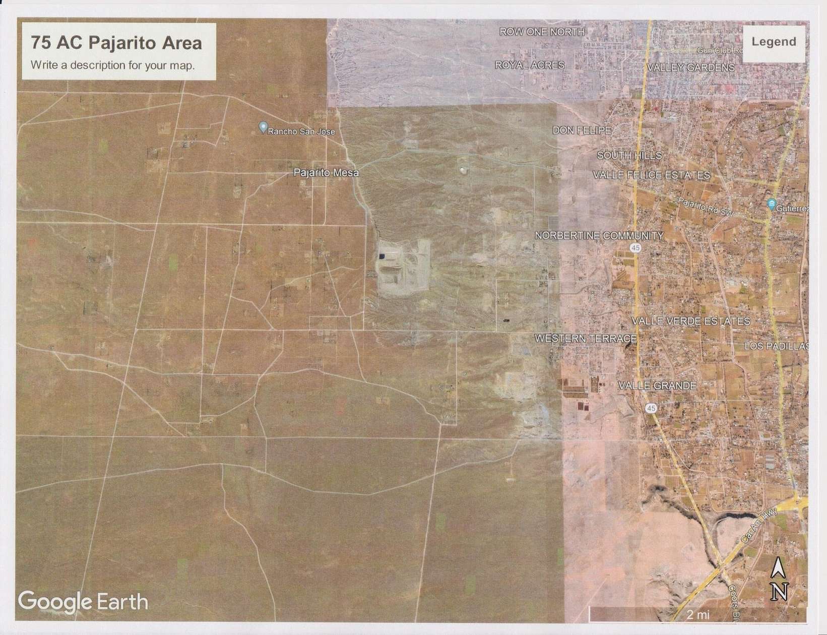 74.7 Acres of Land for Sale in Albuquerque, New Mexico
