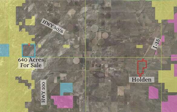 640 Acres of Recreational Land for Sale in Fillmore, Utah