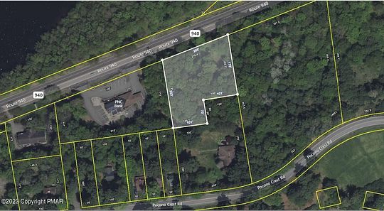 0.97 Acres of Commercial Land for Sale in Pocono Pines, Pennsylvania