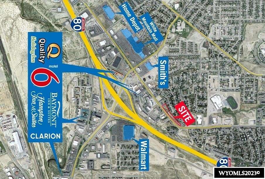 2.8 Acres of Commercial Land for Sale in Rock Springs, Wyoming