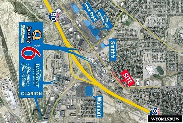 2.8 Acres of Commercial Land for Sale in Rock Springs, Wyoming