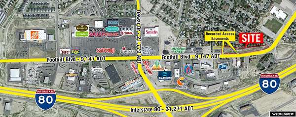 2.8 Acres of Commercial Land for Sale in Rock Springs, Wyoming