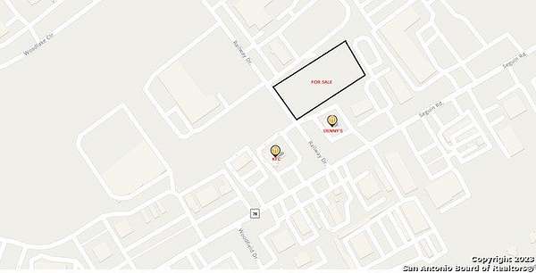 1.54 Acres of Commercial Land for Sale in San Antonio, Texas