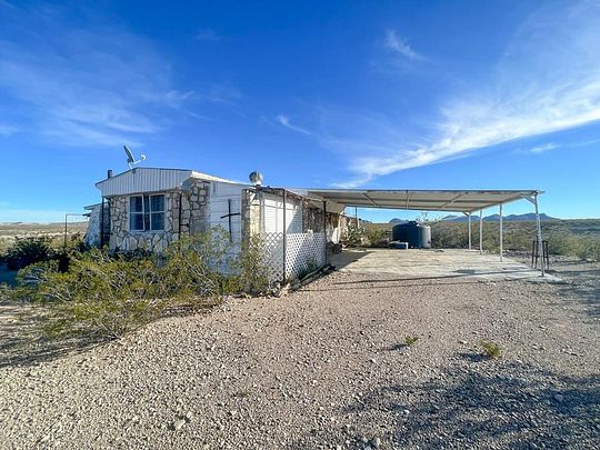 166 Acres of Recreational Land with Home for Sale in Terlingua, Texas