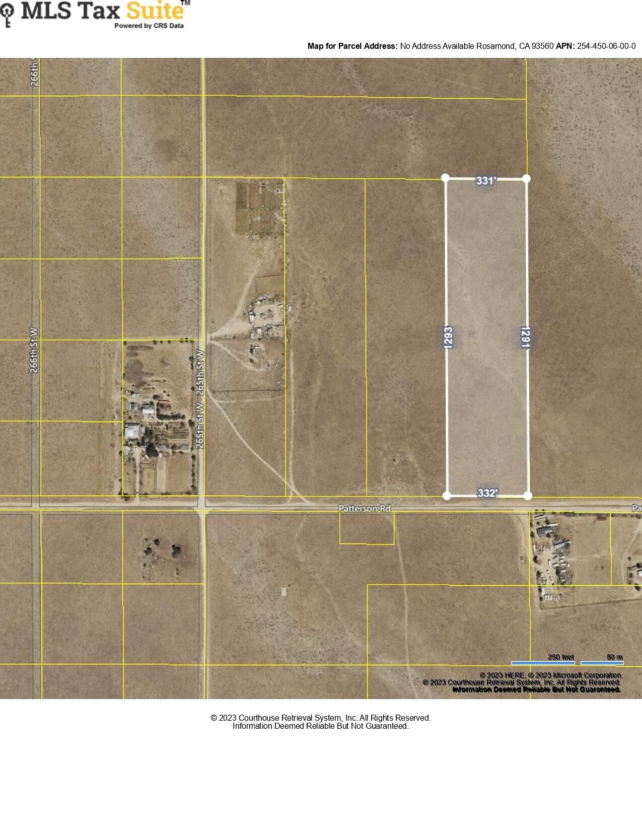 Land for Sale in Rosamond, California