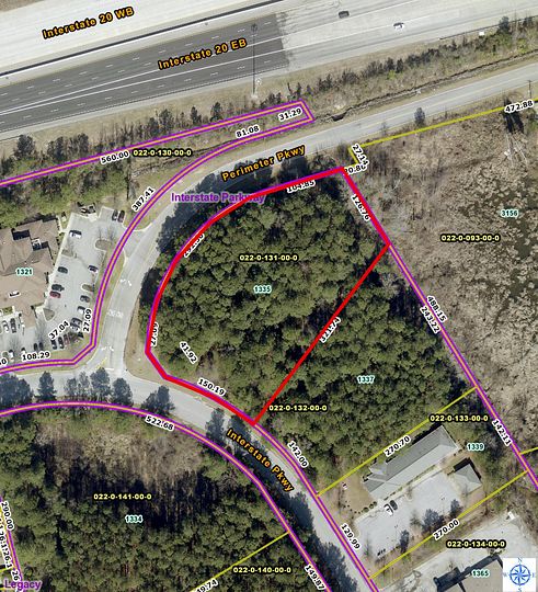 1.7 Acres of Commercial Land for Sale in Augusta, Georgia