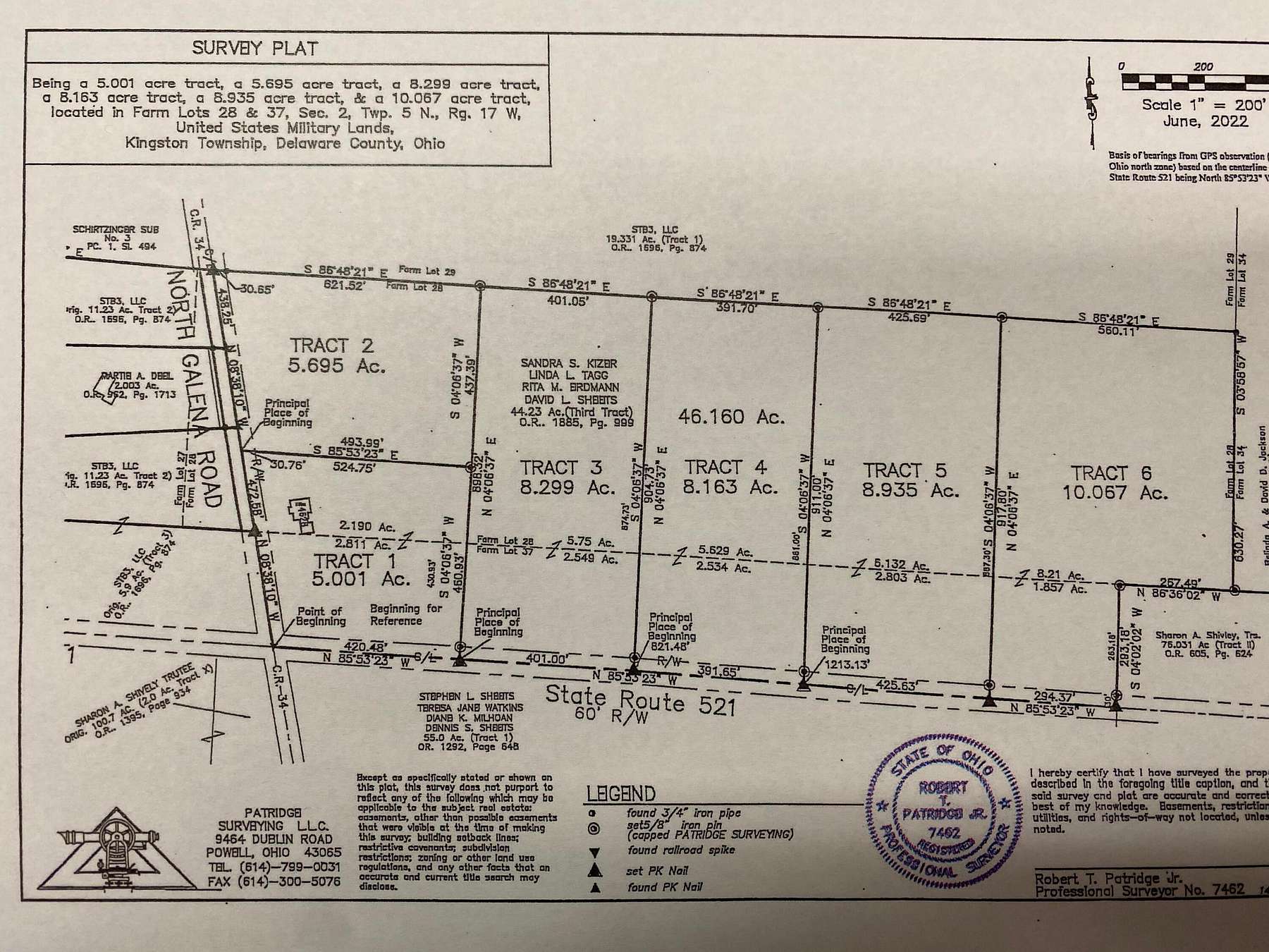 8.9 Acres of Residential Land for Sale in Sunbury, Ohio