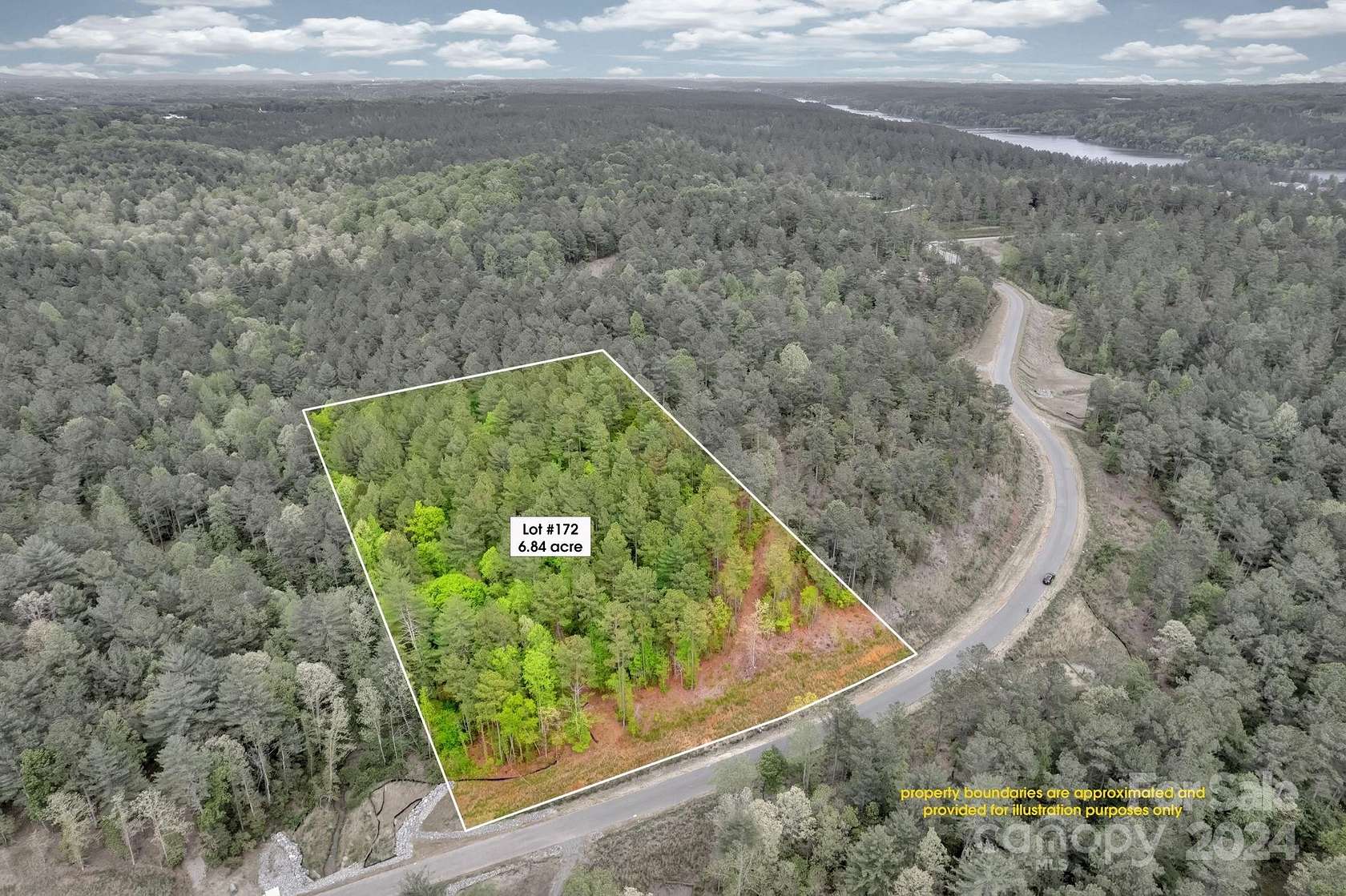 6.8 Acres of Residential Land for Sale in Granite Falls, North Carolina