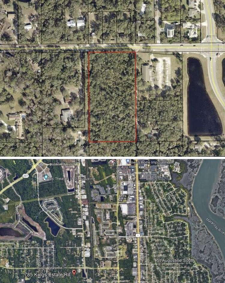 4.8 Acres of Land for Sale in St. Augustine, Florida
