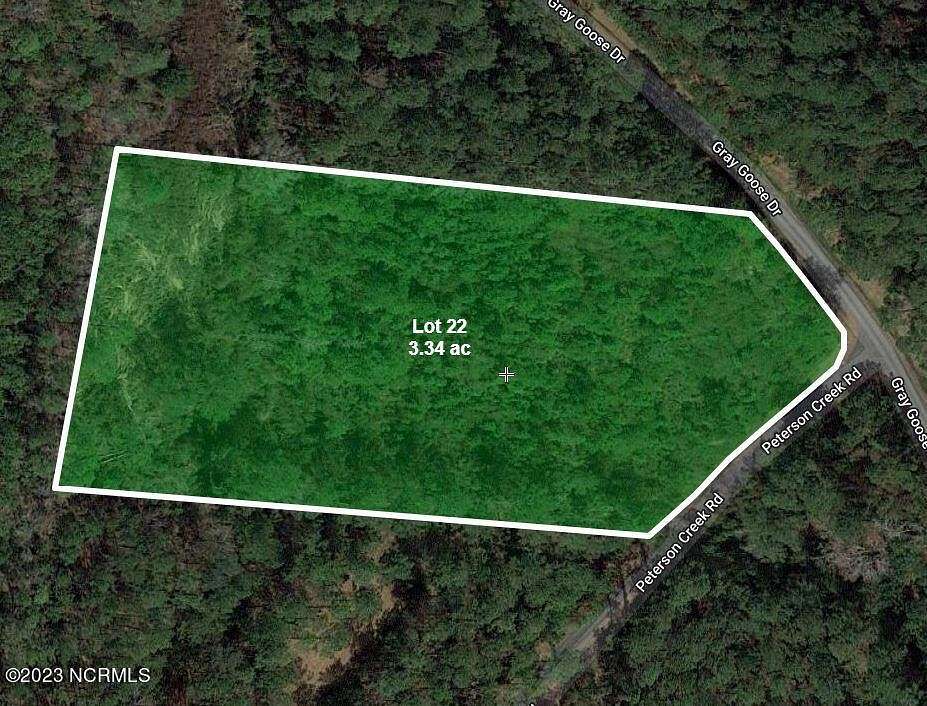 3.3 Acres of Residential Land for Sale in Aurora, North Carolina