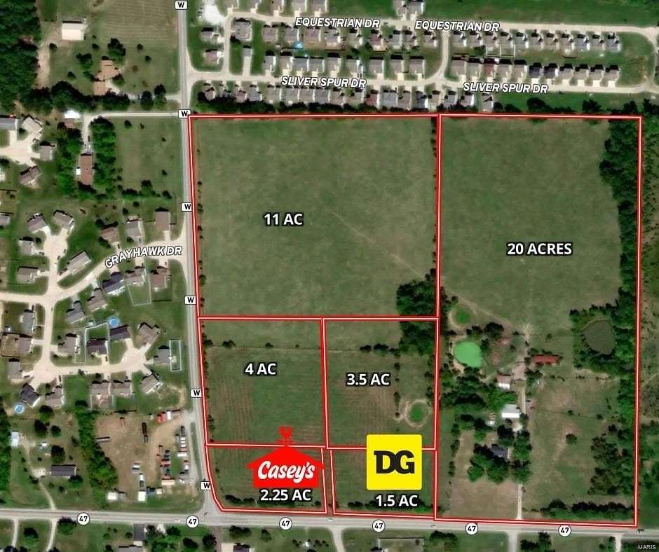 4 Acres of Commercial Land for Sale in Winfield, Missouri