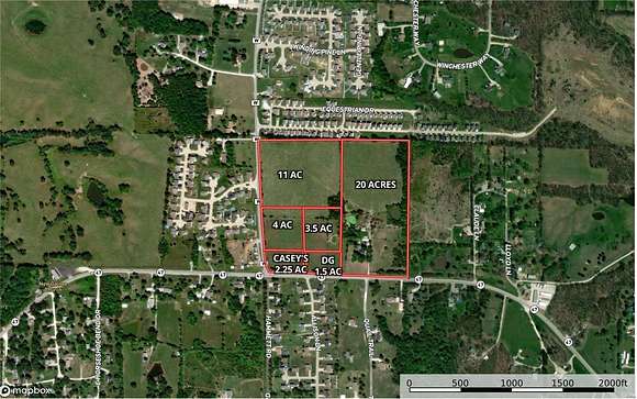 4 Acres of Commercial Land for Sale in Winfield, Missouri