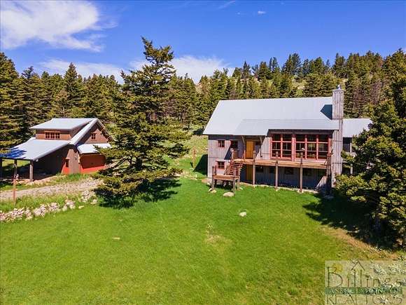 20.1 Acres of Recreational Land with Home for Sale in Fishtail, Montana