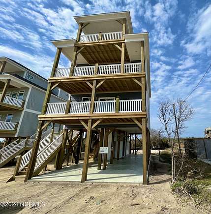 1.5 Acres of Residential Land with Home for Sale in North Topsail Beach, North Carolina