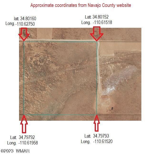 40.2 Acres of Land for Sale in Winslow, Arizona