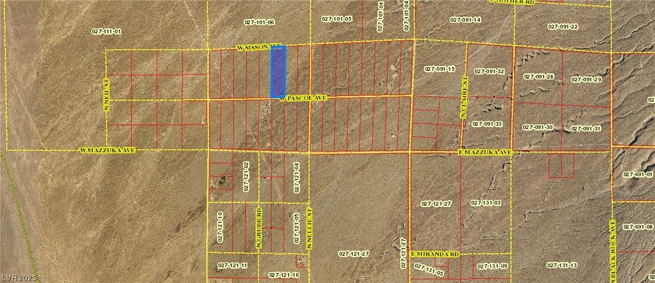 10.3 Acres of Recreational Land for Sale in Pahrump, Nevada