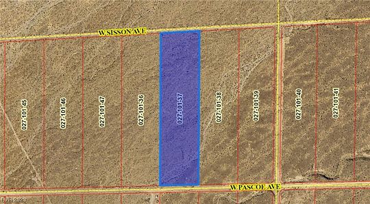 10.3 Acres of Recreational Land for Sale in Pahrump, Nevada