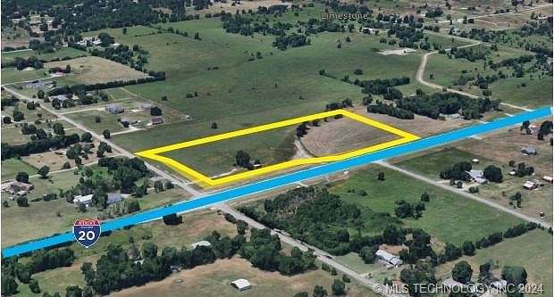 8.8 Acres of Commercial Land for Sale in Owasso, Oklahoma
