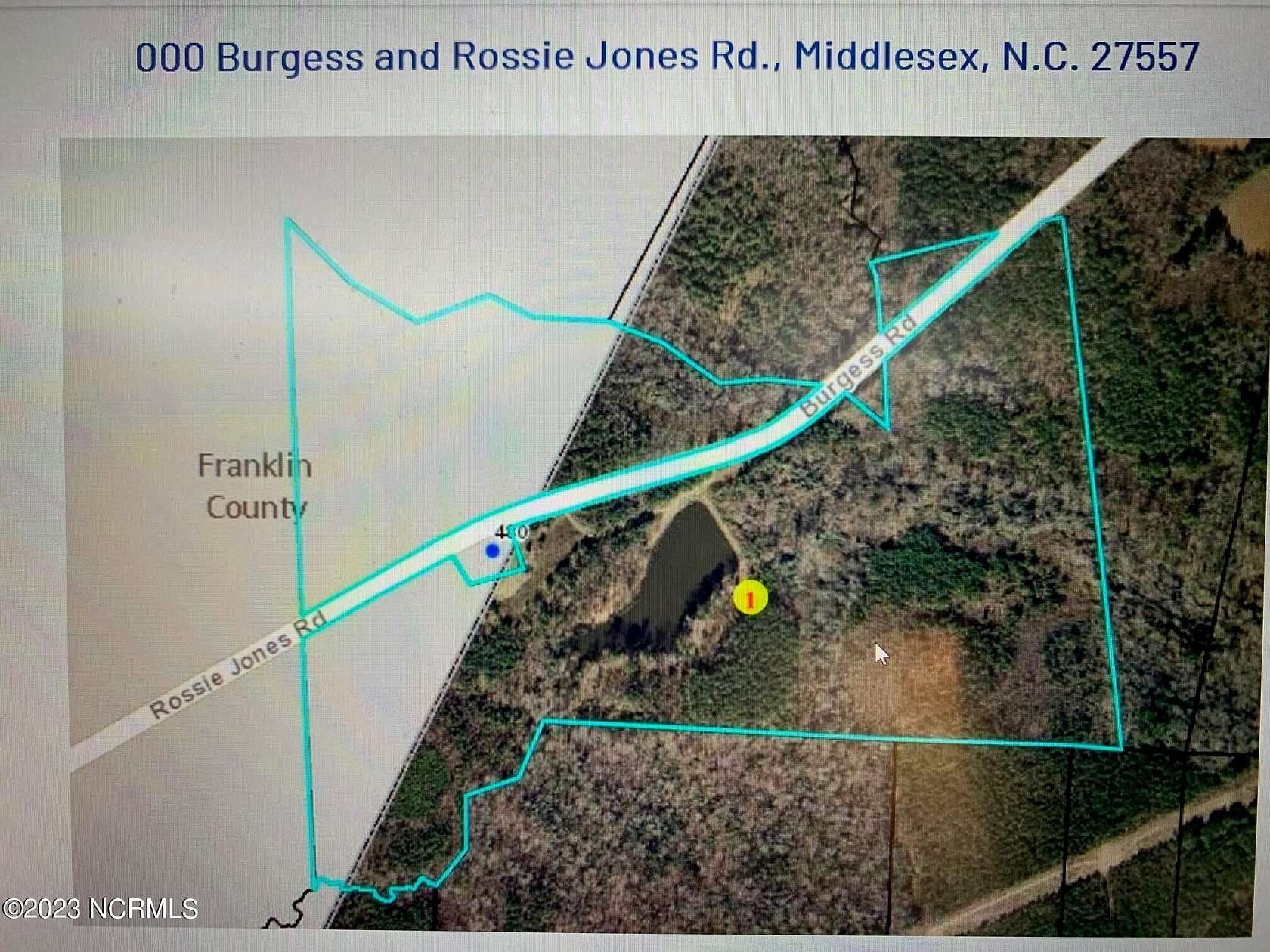 52.7 Acres of Land for Sale in Middlesex, North Carolina