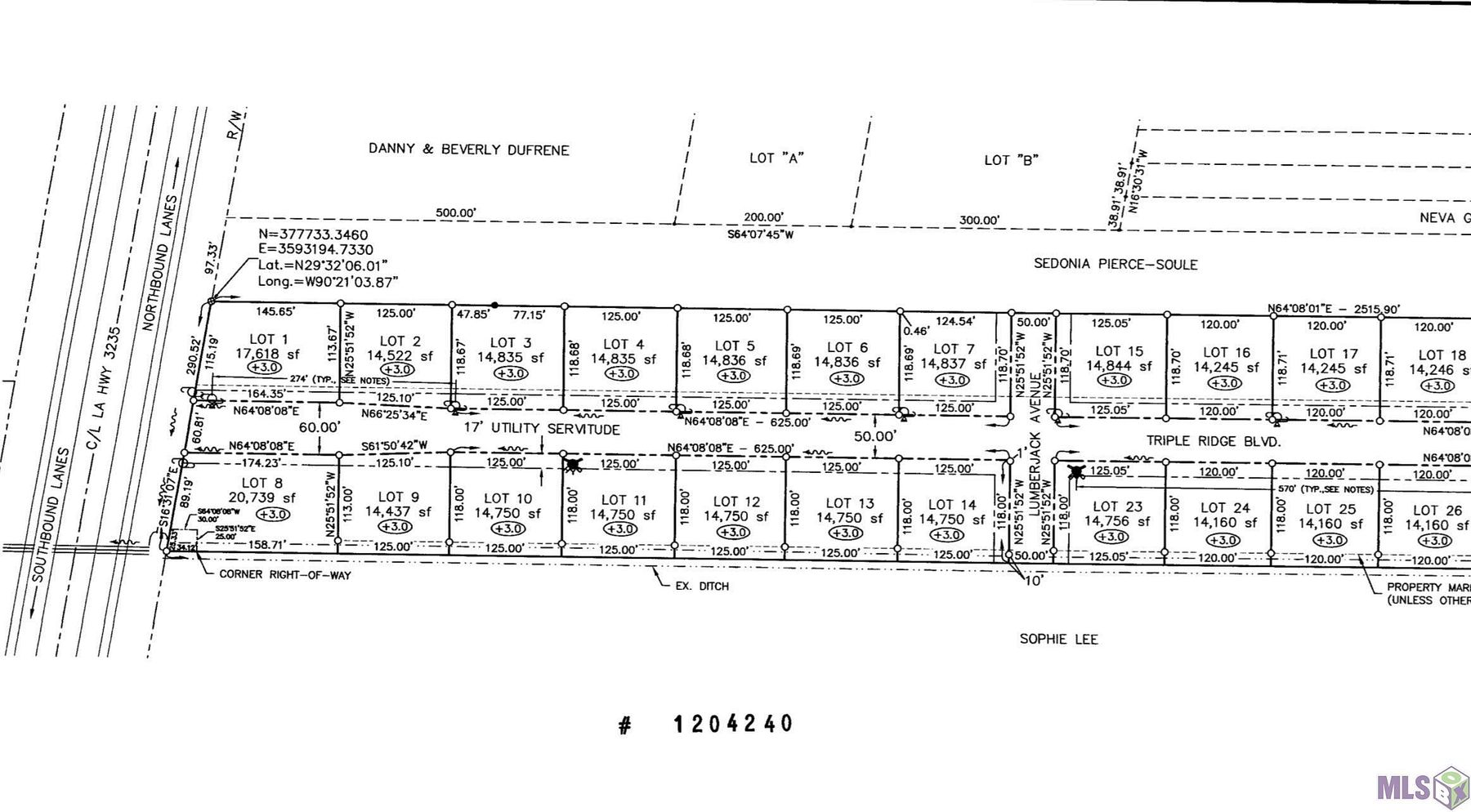 0.34 Acres of Residential Land for Sale in Cut Off, Louisiana