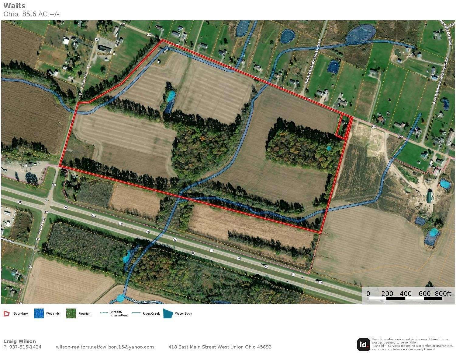 68.5 Acres of Land for Sale in Sterling Township, Ohio