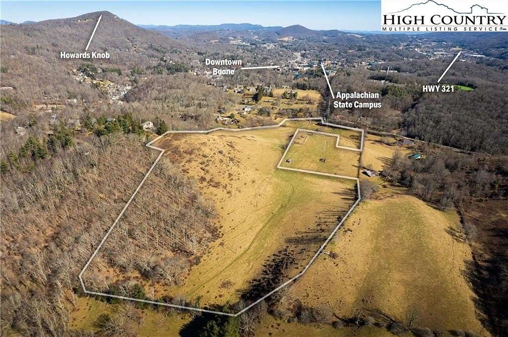 35.2 Acres of Agricultural & Residential Land for Sale in Boone, North Carolina