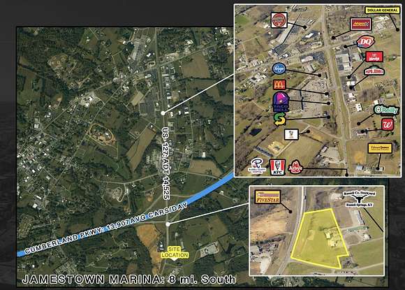 6.1 Acres of Commercial Land for Sale in Russell Springs, Kentucky