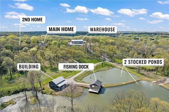 29 Acres of Land with Home for Sale in Blue Springs, Missouri