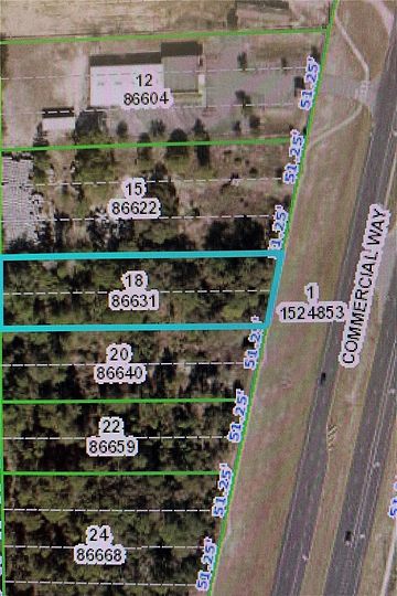 0.93 Acres of Mixed-Use Land for Sale in Weeki Wachee, Florida