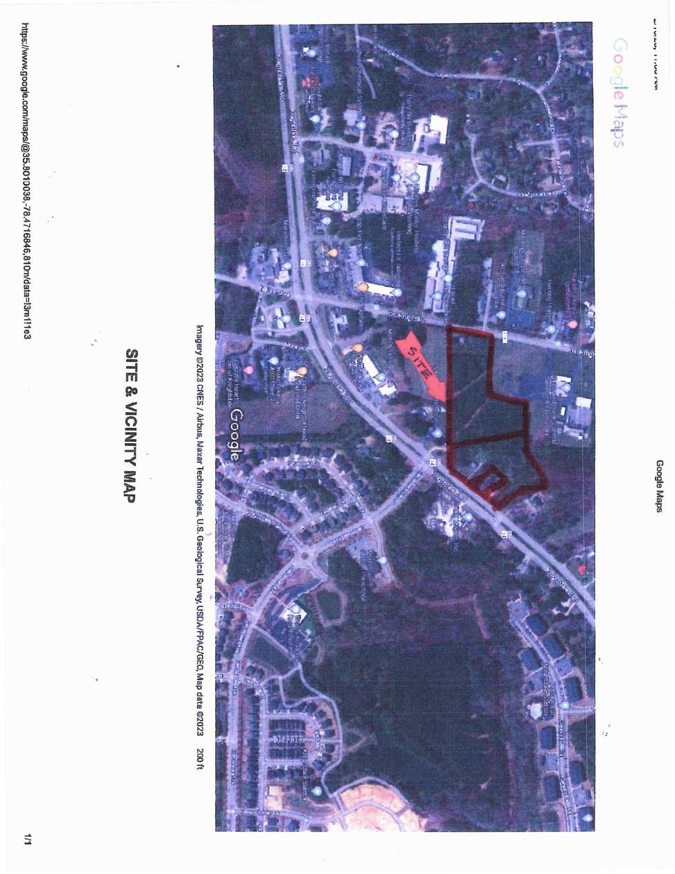 0.86 Acres of Commercial Land for Sale in Knightdale, North Carolina