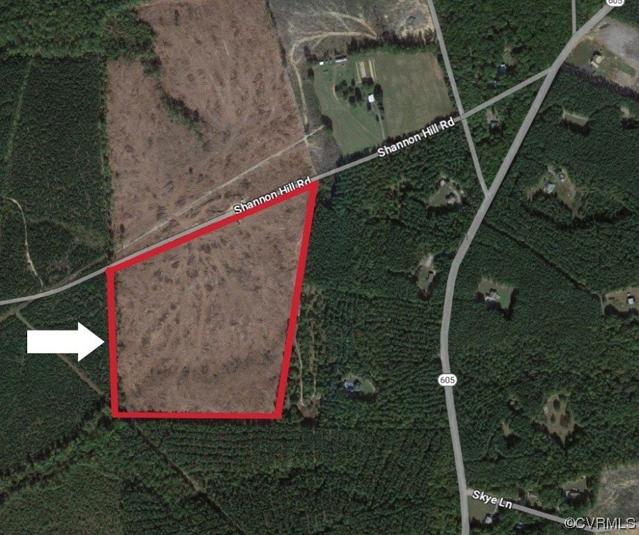 34.6 Acres of Land for Sale in Columbia, Virginia