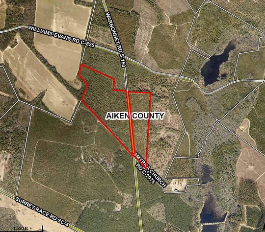 86.9 Acres of Agricultural Land for Sale in Springfield, South Carolina