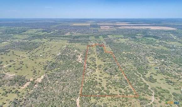100.29 Acres of Land with Home for Sale in Edna, Texas