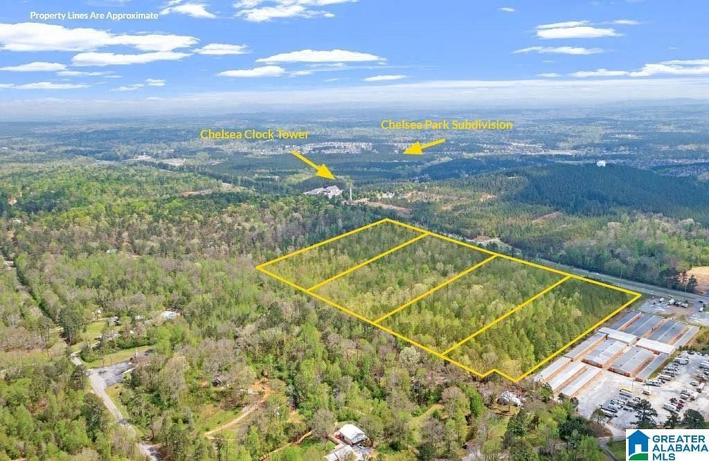 14.27 Acres of Commercial Land for Sale in Sterrett, Alabama