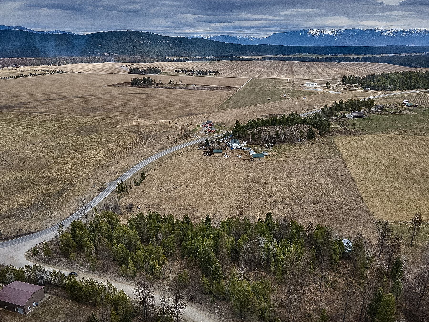 15.81 Acres of Land with Home for Sale in Whitefish, Montana